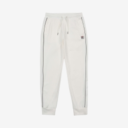 Fila White Line Jogger - Miesten Housut - Valkoinen | FI-95845